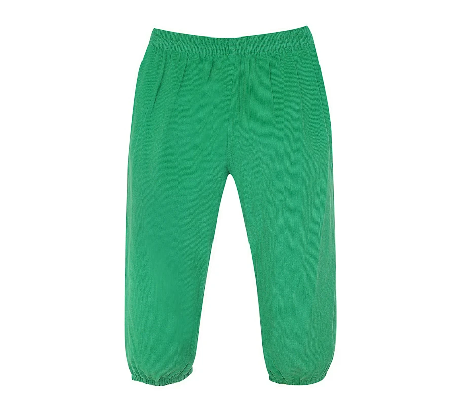 Logan Kelly Green Elastic Pant - Remember Nguyen