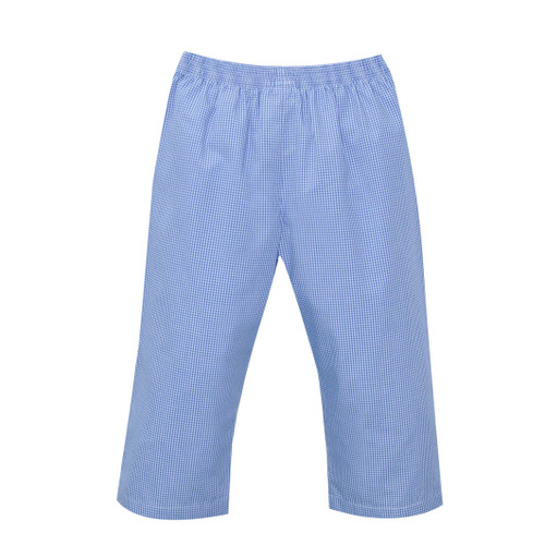 Jackson Royal Blue Gingham Pant