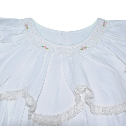 Emery Dress-White