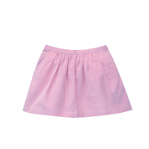 Shelby Soft Peach Cord Skirt