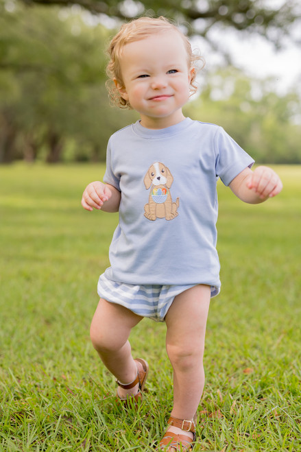 Madison Boy Short Set-Easter Dog