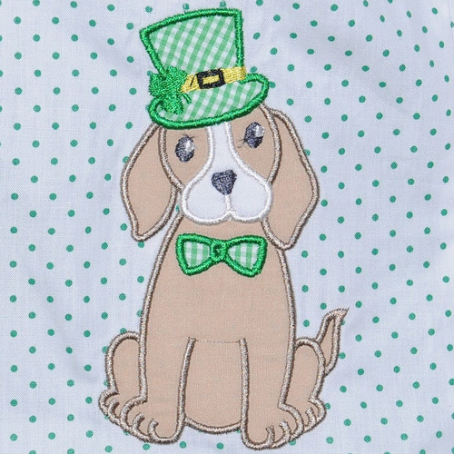 Madison Boy Short Set-St Patrick Dog