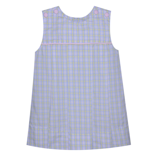 Ashton Dress - Yellow Plaid