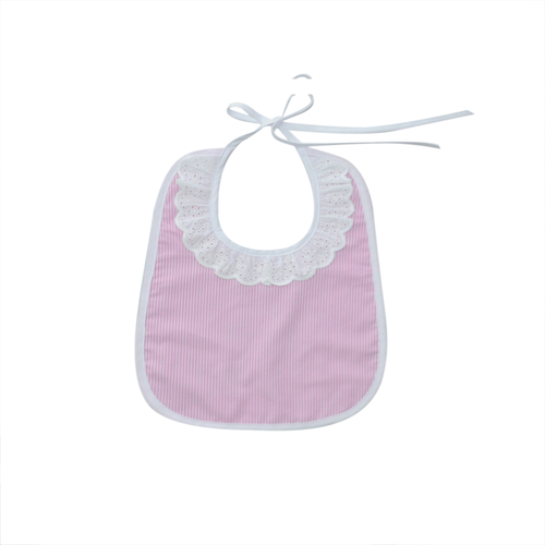 Bib-Pink Stripes (3 in pack)