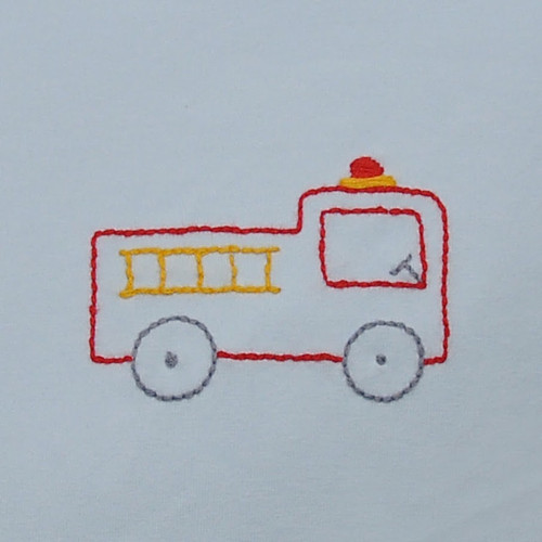 Forest Shirt-Fire Truck