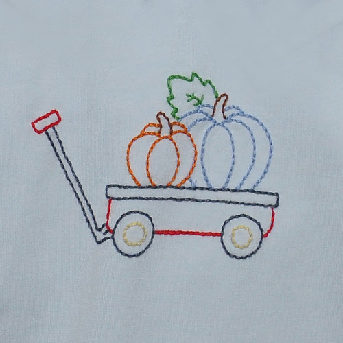 Brady Short Set-Pumpkins