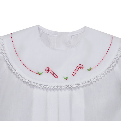 Rowan Romper-Candy Cane