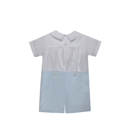 Emerson Button on Suit-Rocking Horse