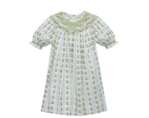 Savannah Bishop Dress-Garden Whispers