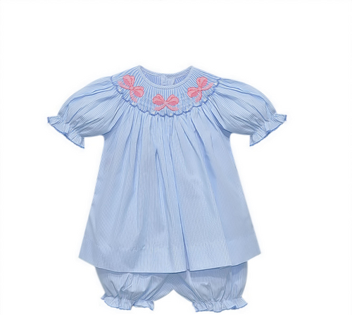 Georgette Bloomer Set-Little Miss Bows