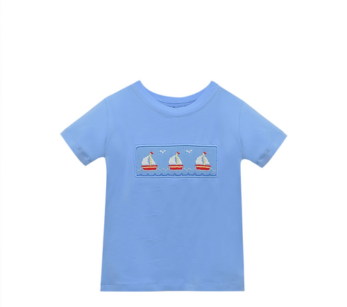 Houston Shirt-Smocked at Sea