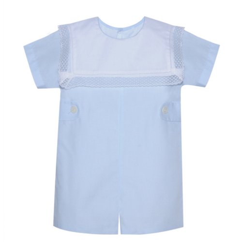 Landon Blue Romper