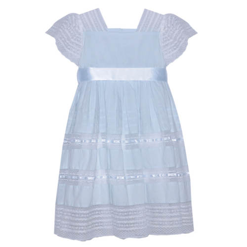 Lilian Dress-Blue Ribbon