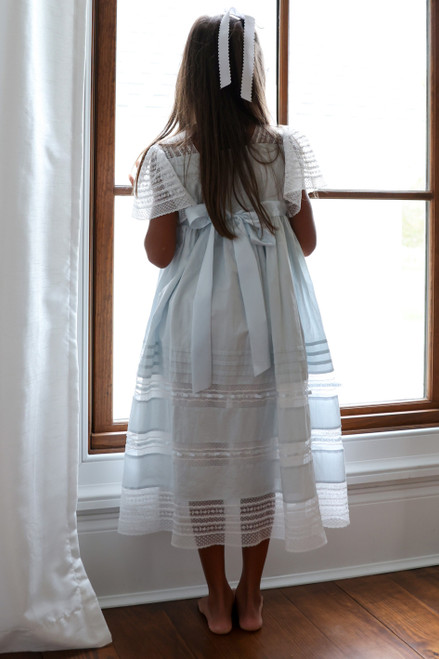 Lilian Dress-Blue Ribbon