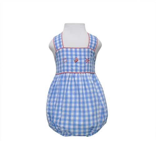 Ben Boy Sunsuit-The Red White and Blue