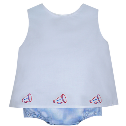 Girl Diaper Set - Red/Blue 