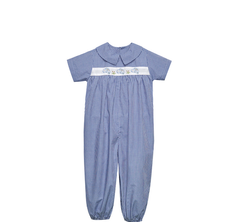 Tate Long Romper - Flying Bass