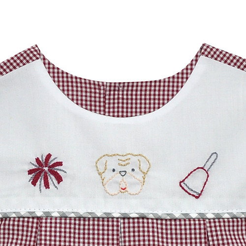 Bulldog Maroon/Gray Dress
