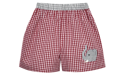 Crimson/Gray Short