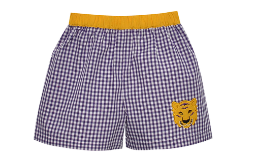 Purple/Gold Short