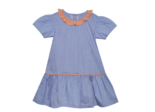 Navy/Orange Dress