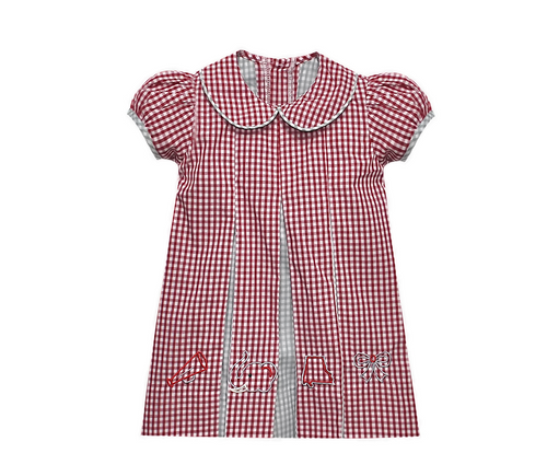Elephant Crimson/Gray 4 Logo Dress