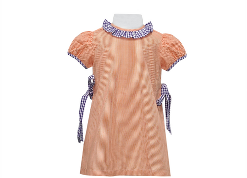 Orange/Purple Dress