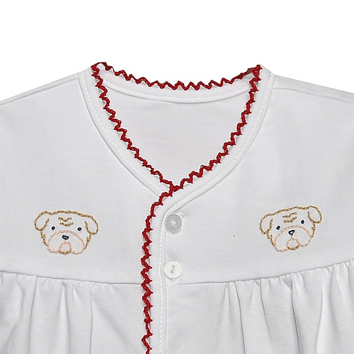Maroon/Gray Unisex Diaper Set