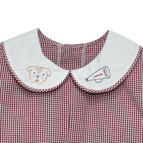 Bulldog Maroon/Gray Dress