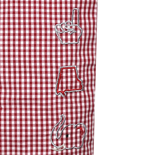 Elephant Crimson/Gray 3 Logo Shortall
