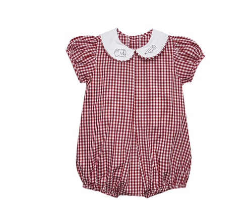 Elephant Crimson/Gray Girl Bubble