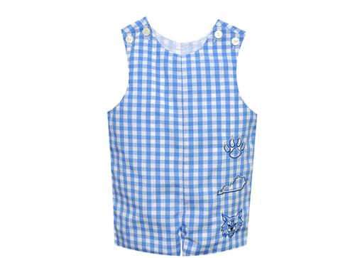 Wildcats Blue/White 3 Logo Shortall