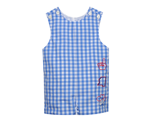 Rebel Blue/Red 3 Logo Shortall
