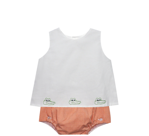 Orange/Blue Diaper Set