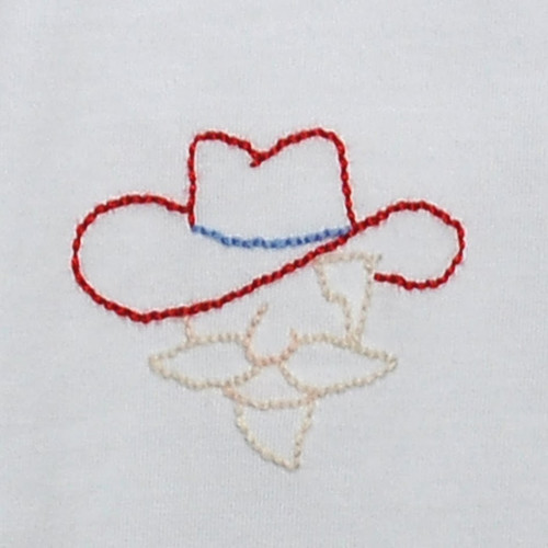Rebel Blue/Red Knit Girl Bloomer Set