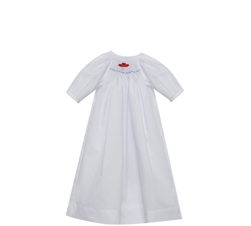 Rebel Smocked Blue/Red Daygown