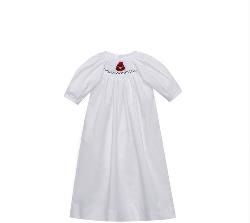 Gamecock Smocked Black/Garnet Daygown