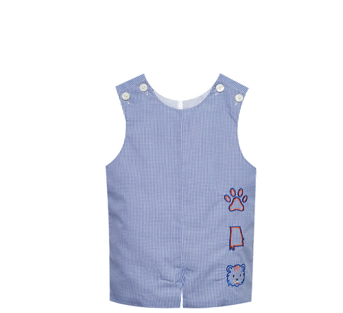 Tiger Navy/Orange 3 Logo Shortall