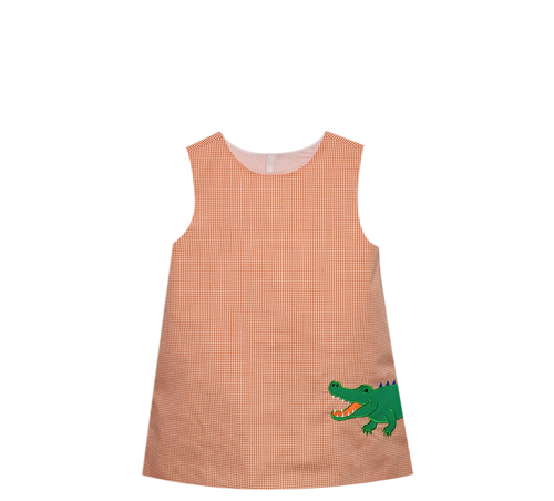 Gator Orange/Blue Dress