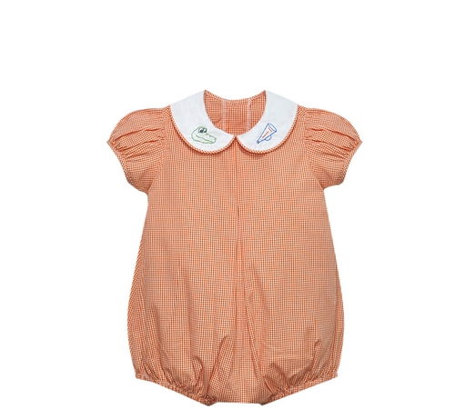 Gator Orange/Blue Girl Bubble