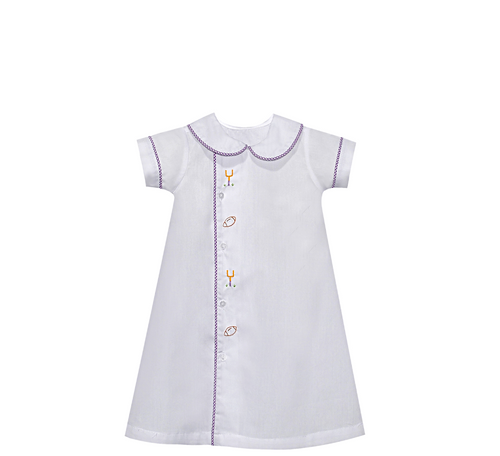 Tiger Purple/Gold Daygown-Boy