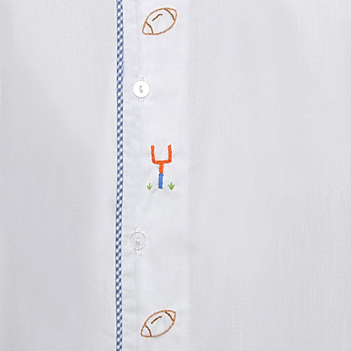Tiger Navy/Orange Daygown-Boy