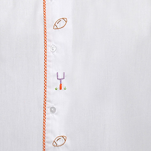 Tiger Orange/Purple Daygown-Boy