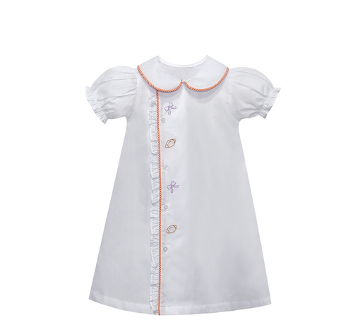 Tiger Orange/Purple Daygown-Girl