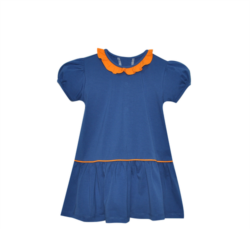 Navy/Orange Dress