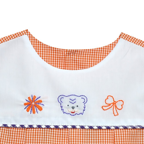 Tiger Orange/Purple Bloomer Set