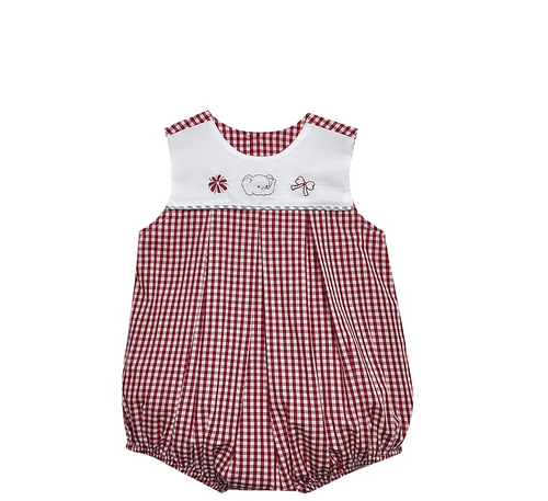 Elephant Crimson/Gray Girl Bubble