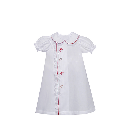Razorback Red/White Daygown-Girl