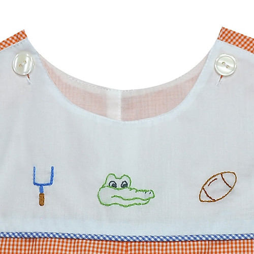 Gator Orange/Blue Boy Bubble