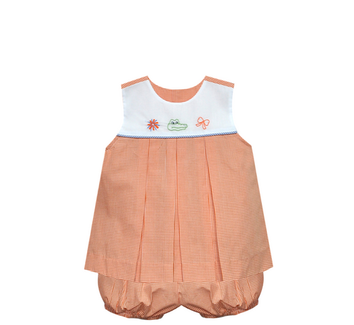 Gator Orange/Blue Bloomer Set